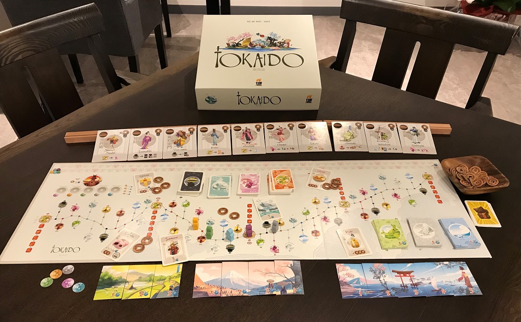 東海道 Tokaido ボードゲーム紹介 ボードゲームカフェ Brett 東海道 Tokaido ボードゲーム紹介 ボードゲームカフェ Brett